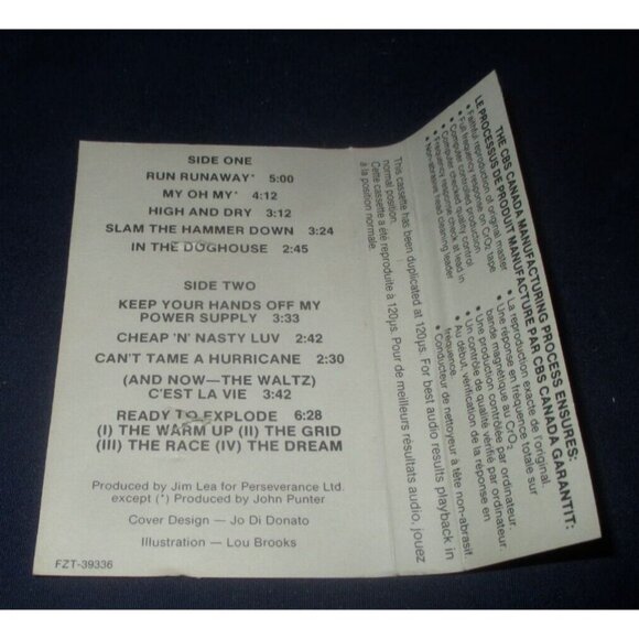 Slade - Keep Your Hands Off My Power Supply on cassette (CBS, Canada, 1984) - Picture 2 of 3